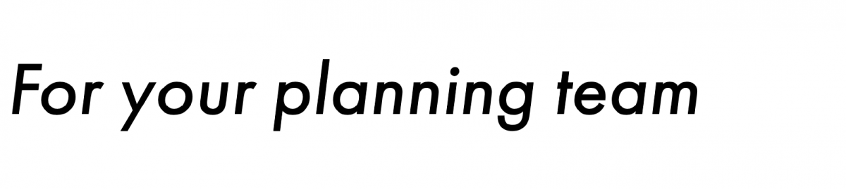 plnning team