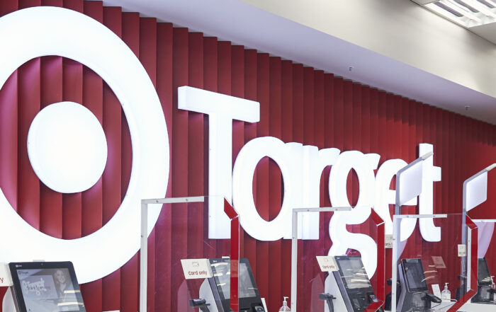 Target Australia in-store logo